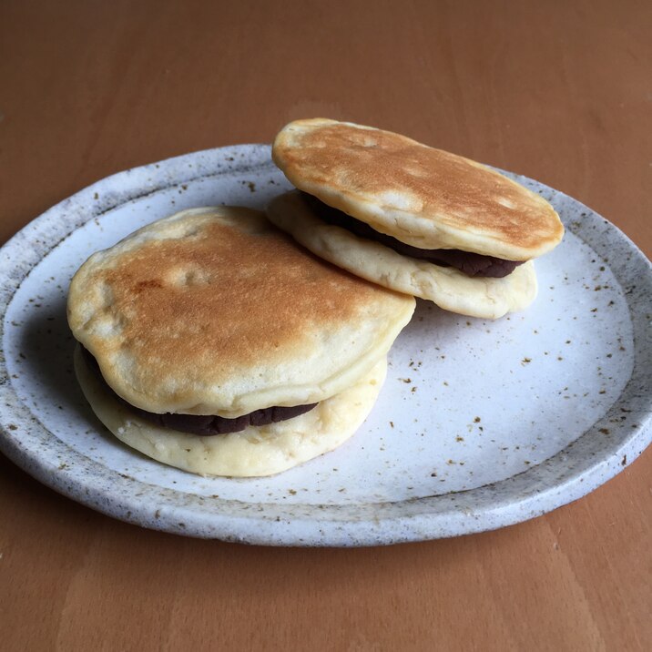 米粉パンケーキあんサンド♪